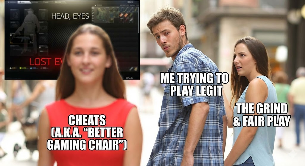 Undetected EFT cheat features shown during a Tarkov raid