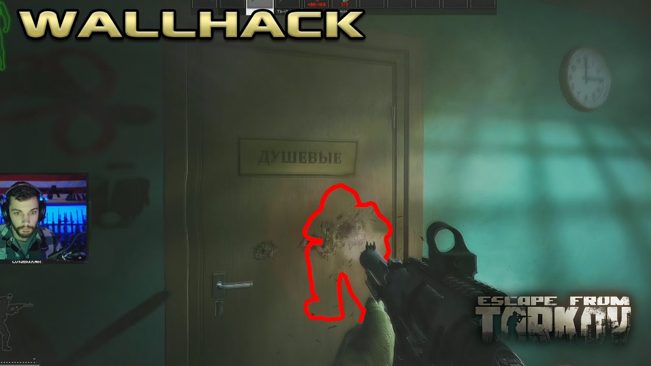 Escape From Tarkov ESP wallhack showing players through walls